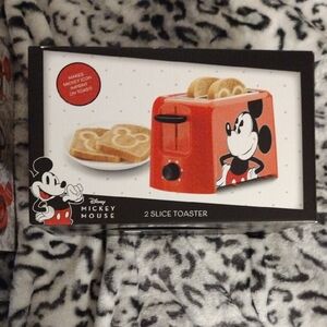 Disney Mickey Mouse Red Toaster